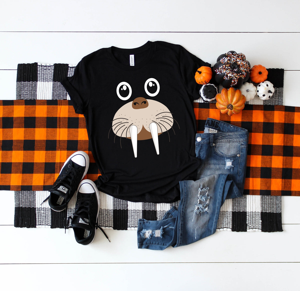 Walrus Halloween Costume Cute TShirt Apparel Gift Kid Child Infant Baby Bodysuit One Piece Graphic Tee – Bold Style · Great Gift For Fans