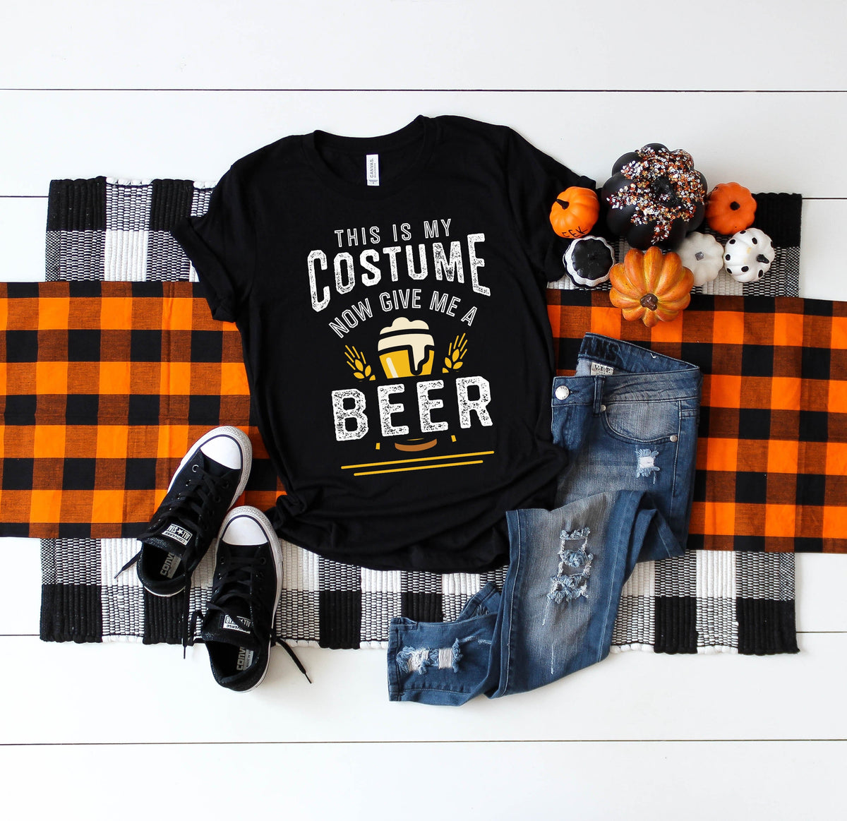 Funny Craft Beer Halloween Costume Apparel Gift TShirt Graphic Tee – Warm & Stylish · Great Gift For Fans