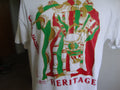 Vintage 8039s Celebrate Heritage African White T Shirt Size XL Graphic Tee – Aesthetic Look · Must-Have Style