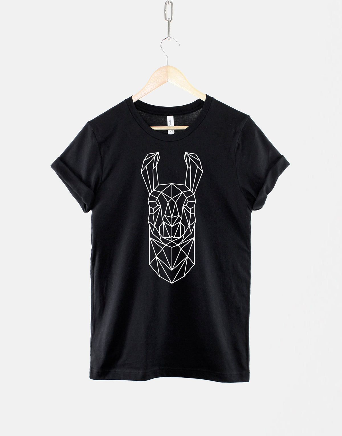 Llama TShirt Llama Shirt Geometric Llama TShirt Llama Gift Llama Print TShirt Llama Lover TShirt Graphic Tee – Premium Graphic · High-Quality Print