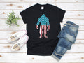 Bigfoot American Flag USA Sasquatch TShirt Tank Top Hoodie Hoodie Long Sleeve Apparel Gift Hoodie – Bold Style · Great Gift For Fans