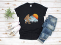 Retro Bigfoot Mountain Forest Hiking Sasquatch TShirt Tank Top Hoodie Hoodie Long Sleeve Apparel Gift Hoodie – Everyday Comfort · High-Quality Print