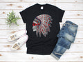 Native American Skull TShirt Tank Top Hoodie Hoodie Long Sleeve Apparel Gift Hoodie – Soft Feel · Trending Graphic Apparel