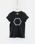 Geometric Hexagon Polygon Shape Hipster TShirt Graphic Tee – Warm & Stylish · Top Pick For Any Outfit