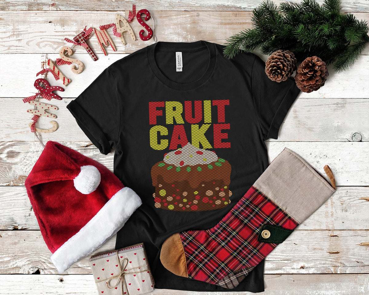 Ugly Fruit Cake Christmas TShirt Funny Xmas Tank Top Hoodie Sweatshirt Long Sleeve Hoodie Apparel Gift Hoodie – Warm & Stylish · Perfect For Daily Wear
