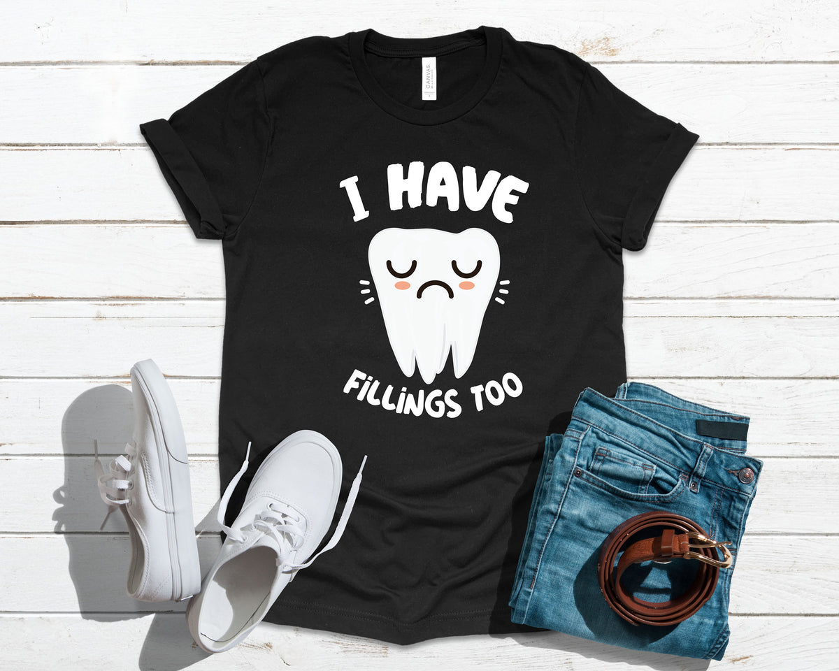 Dentist Teeth Fillings Pun Dental Student Cute Tooth TShirt Hoodie Sweatshirt Long Sleeve Apparel Graduation Gift Hoodie – Everyday Comfort · Trending Graphic Apparel