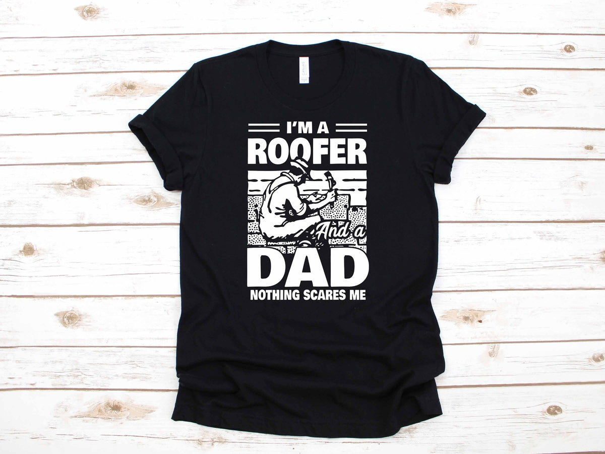 Roofer Dad Funny Roofing Construction Gift TShirt Long Sleeve Sweatshirt Hoodie Hoodie – Premium Graphic · Trending Graphic Apparel