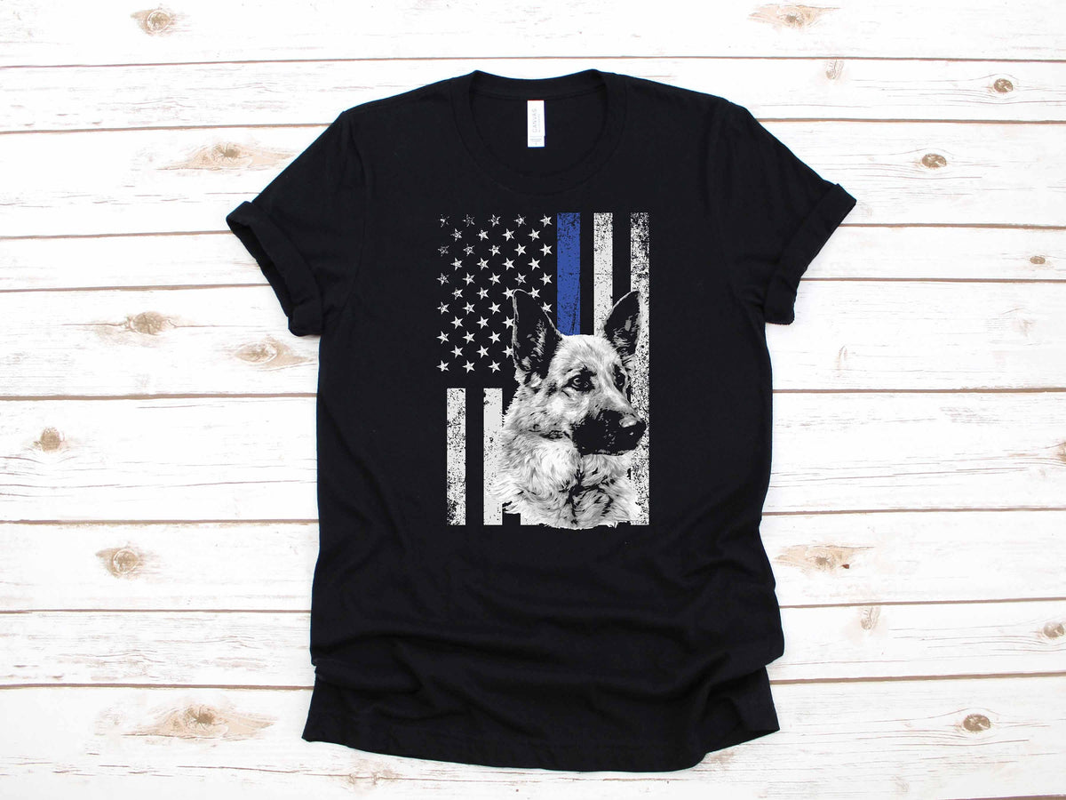 K9 Police Officer German Shepherd Law Enforcement Gift TShirt Long Sleeve Sweatshirt Hoodie Tank Top Hoodie – Bold Style · Must-Have Style
