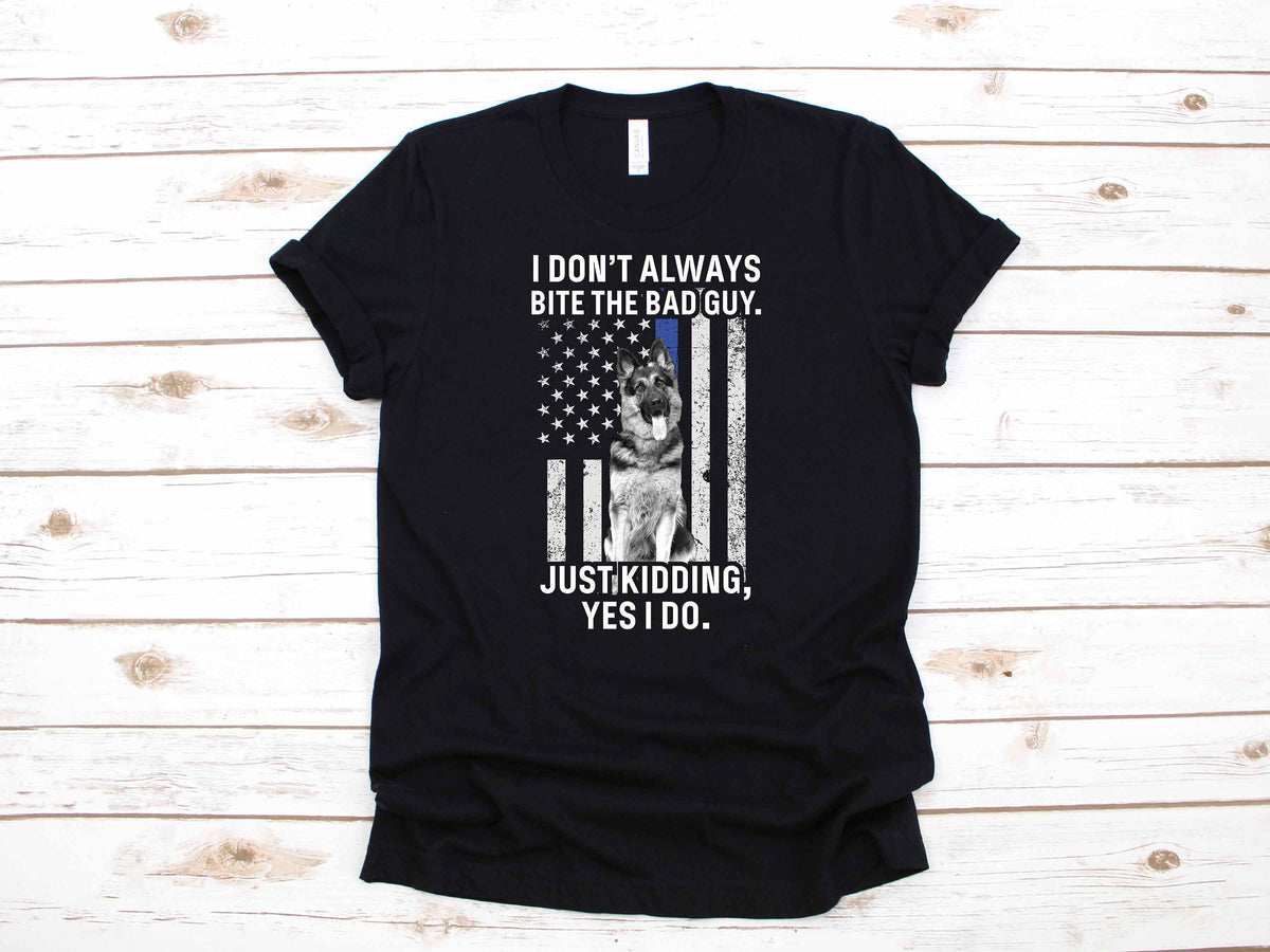 Funny K9 Police German Shepherd Law Enforcement Gift TShirt Long Sleeve Sweatshirt Hoodie Tank Top Hoodie – Aesthetic Look · High-Quality Print
