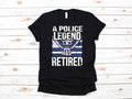 Retired Police Officer Retirement Party Gift TShirt Long Sleeve Sweatshirt Hoodie Tank Top Hoodie – Soft Feel · Trending Graphic Apparel