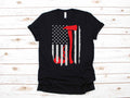 Firefighter Thin Red Line USA Flag Gift TShirt Long Sleeve Sweatshirt Hoodie Tank Top Hoodie – Fan Favorite · Trending Graphic Apparel