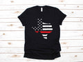 Texan Firefighter Texas Thin Red Line USA Flag Gift TShirt Long Sleeve Sweatshirt Hoodie Tank Top Hoodie – Fan Favorite · Must-Have Style