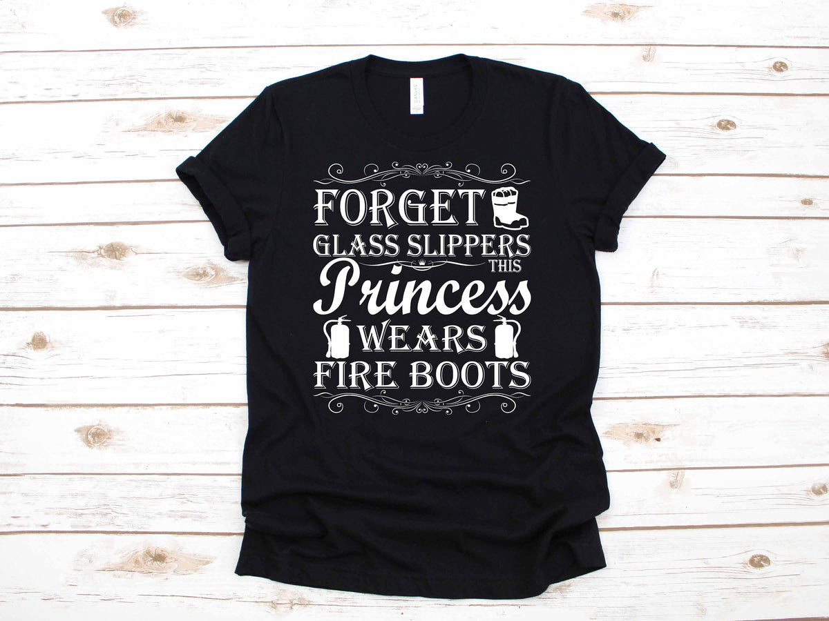 Girl Princess Funny Firefighter Woman Female Gift TShirt Long Sleeve Sweatshirt Hoodie Tank Top Hoodie – Warm & Stylish · Must-Have Style