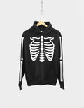 Halloween Skeleton Bones Hoodie Adult X Ray Costume Sleeve Print Sweatshirt Hoodie – Easygoing Wear · High-Quality Print
