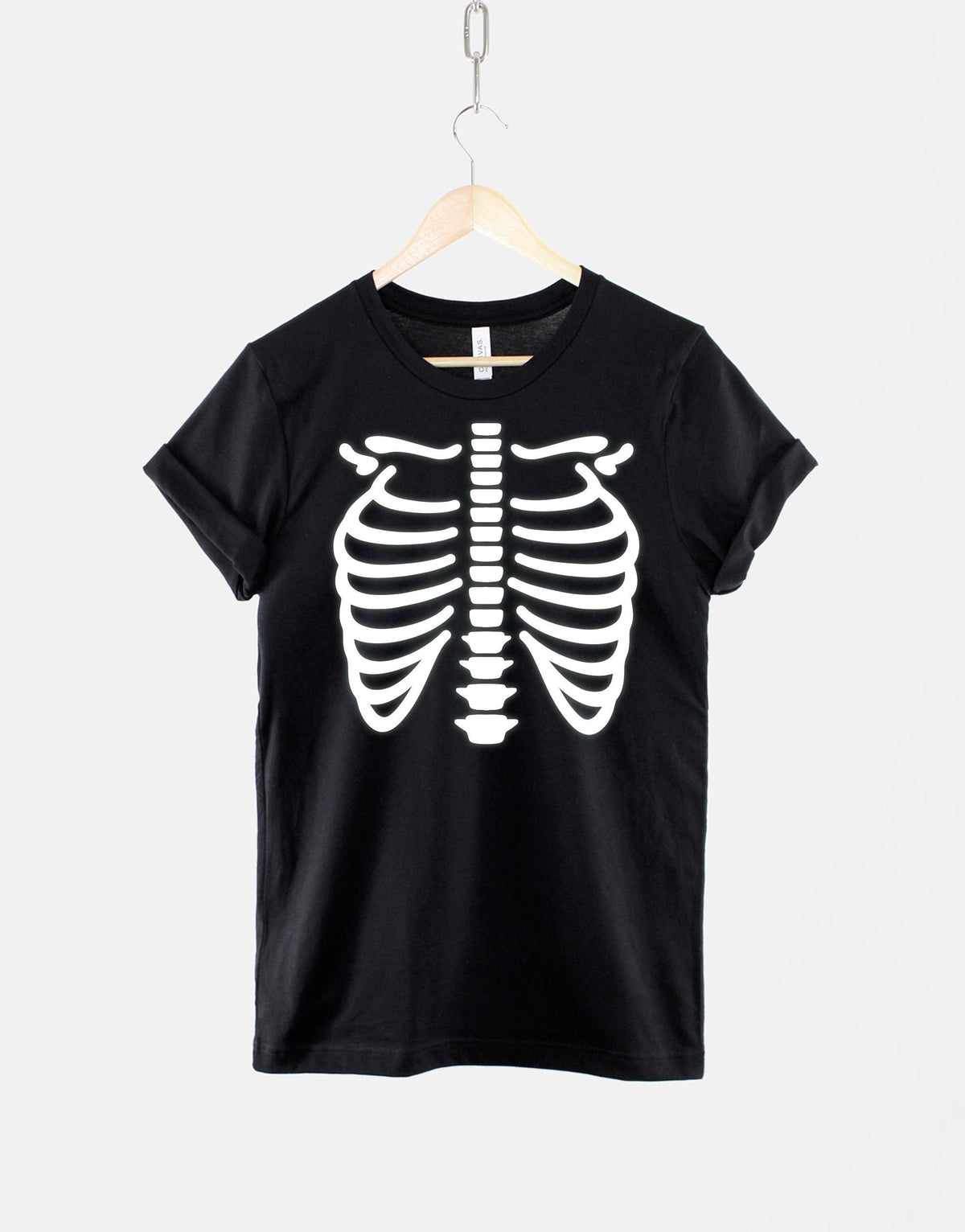 Halloween Skeleton Bones TShirt X Ray Ribs Halloween Costume Shirt Graphic Tee – Fan Favorite · Must-Have Style