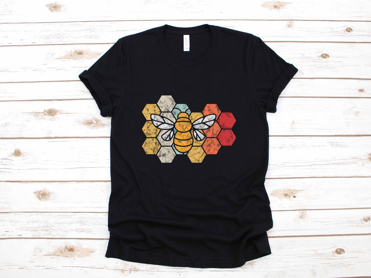 Retro Beekeeper Apparel Vintage Bee Gift TShirt Long Sleeve Sweatshirt Hoodie Tank Top Hoodie – Feel-Good Design · Trending Graphic Apparel