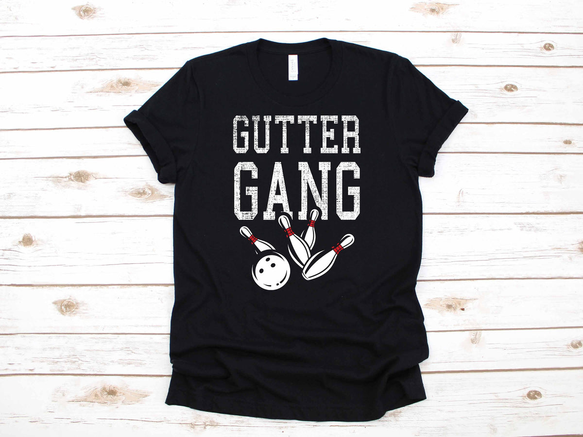 Gutter Gang Bowling League Team Apparel Funny Matching Bowler Gift TShirt Long Sleeve Sweatshirt Hoodie Tank Top Hoodie – Soft Feel · Top Pick For Any Outfit