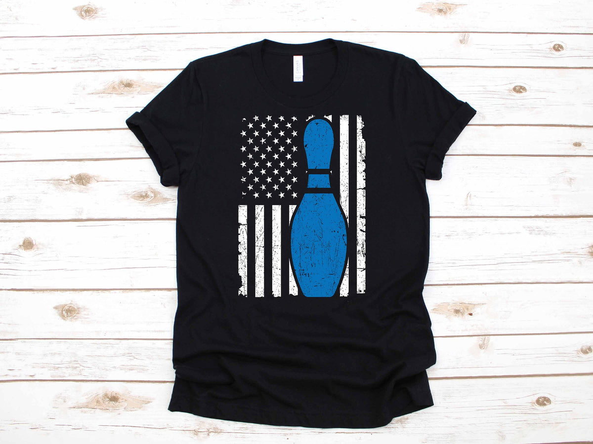 Bowling American Flag USA Apparel Bowler Gift Bowling League TShirt Long Sleeve Sweatshirt Hoodie Tank Top Hoodie – Fan Favorite · Top Pick For Any Outfit