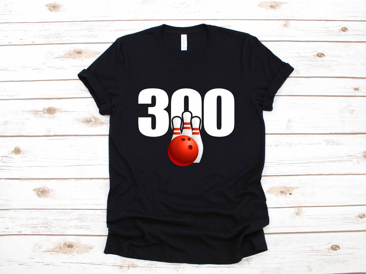 Bowling Perfect Game 300 Apparel Bowler Gift Bowling League TShirt Long Sleeve Sweatshirt Hoodie Tank Top Hoodie – Premium Graphic · Must-Have Style