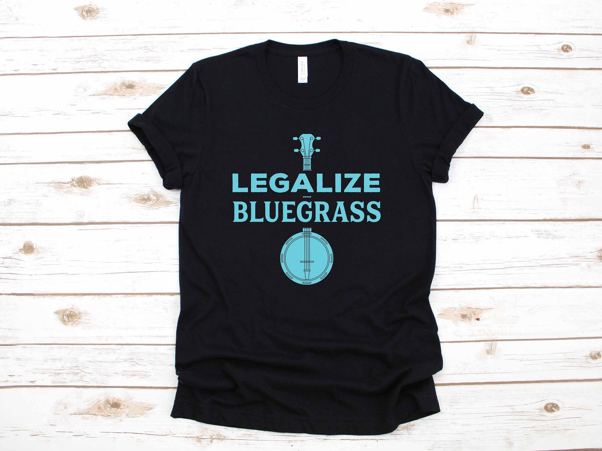 Legalize Bluegrass Funny Music Apparel Gift TShirt Long Sleeve Sweatshirt Hoodie Tank Top Hoodie – Cozy Vibes · Great Gift For Fans