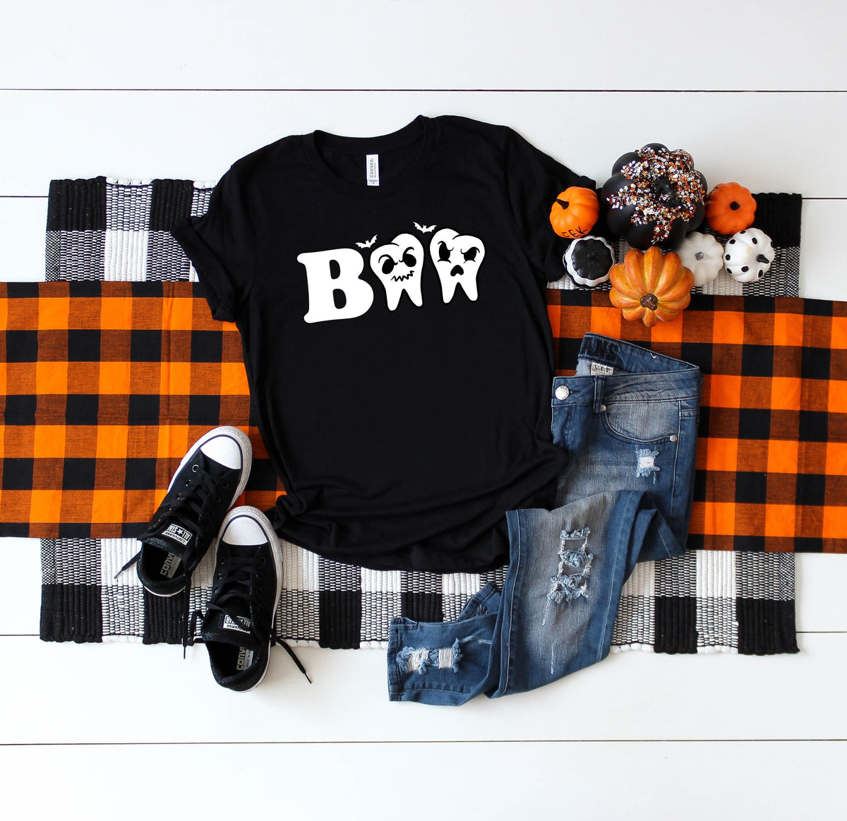 Funny Dentist Teeth Halloween Costume Dental Tooth TShirt Graphic Tee – Cozy Vibes · Perfect For Daily Wear