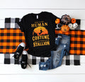 Stallion Horse Halloween Costume Funny TShirt Kid Child Infant Baby Bodysuit One Piece Graphic Tee – Aesthetic Look · Perfect For Daily Wear