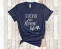 Rockin This Life Nonni Tshirt Gift from Daughter Son Granddaughter or Grandson Funny Nonni Grandmother Birthday Mother39s Day or Christmas Graphic Tee – Feel-Good Design · Trending Graphic Apparel