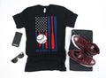 Baseball Dad American Flag TShirt USA Patriotic Fathers Day Gift Graphic Tee – Premium Graphic · Trending Graphic Apparel