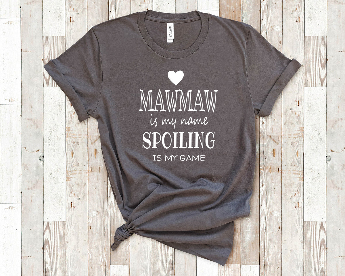 MawMaw Is My Name Grandma Tshirt Special Grandmother Gift Idea for Mother39s Day Birthday Christmas or Pregnancy Reveal Announcement Graphic Tee – Cozy Vibes · Great Gift For Fans