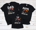 Monster Truck Birthday Boy Matching Family Mom Dad TShirt TShirt Hoodie Baby One Piece Hoodie – Warm & Stylish · Top Pick For Any Outfit