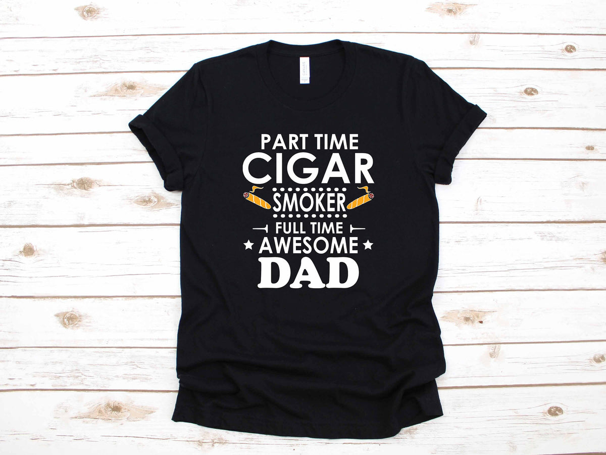 Cigar Dad Funny Fathers Day Apparel Gift TShirt Long Sleeve Sweatshirt Hoodie Tank Top Hoodie – Everyday Comfort · Perfect For Daily Wear