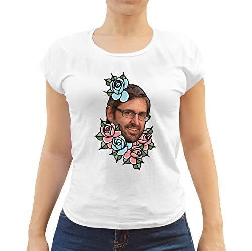 Cult Relevant Louis Theroux T Shirt Louis Theroux Tattoo Flowers Women39s Fit T Shirt Ladies Graphic Tee – Premium Graphic · Trending Graphic Apparel