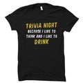 Trivia Night Shirt Trivia Gift Trivia Shirt Game Night Shirt Game Night Gift Trivia Lover Gift Trivia Lover Shirt OS5843 Graphic Tee – Everyday Comfort · Great Gift For Fans