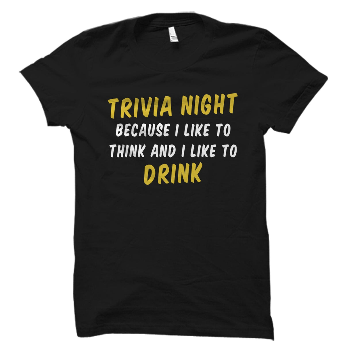 Trivia Night Shirt Trivia Gift Trivia Shirt Game Night Shirt Game Night Gift Trivia Lover Gift Trivia Lover Shirt OS5843 Graphic Tee – Everyday Comfort · Great Gift For Fans