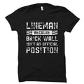 Lineman Shirt Lineman Gift Football Player Shirt Football Lineman Gift Football Shirt Football Gift Offensive Lineman Coach OS5788 Graphic Tee – Premium Graphic · Top Pick For Any Outfit