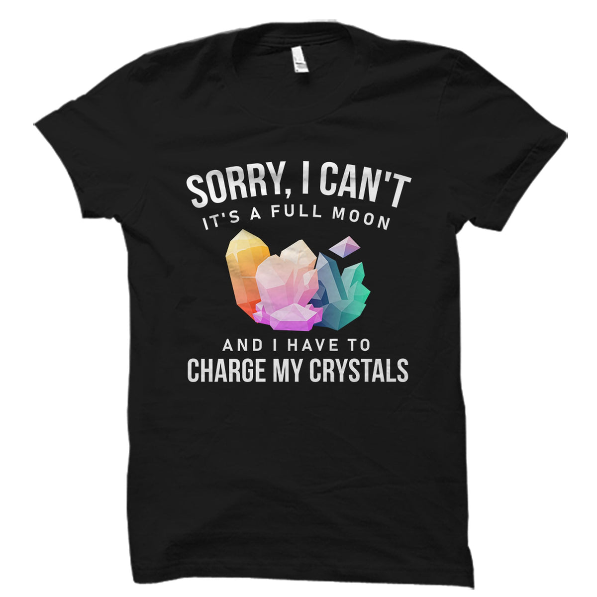 Crystals Shirt Crystals Gift Earth Crystal Shirt Healing Crystal Gift Witchcraft TShirt Witchcraft Gift Witchcraft Shirt OS2460 Graphic Tee – Bold Style · High-Quality Print