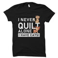 Quilt Shirt Quilt Gift Quilter Shirt Quilter Gift Quilting Shirt Sewer Gift Sewer Shirt Funny Quilting Cat Gift Crafting OS2227 Graphic Tee – Fan Favorite · Trending Graphic Apparel
