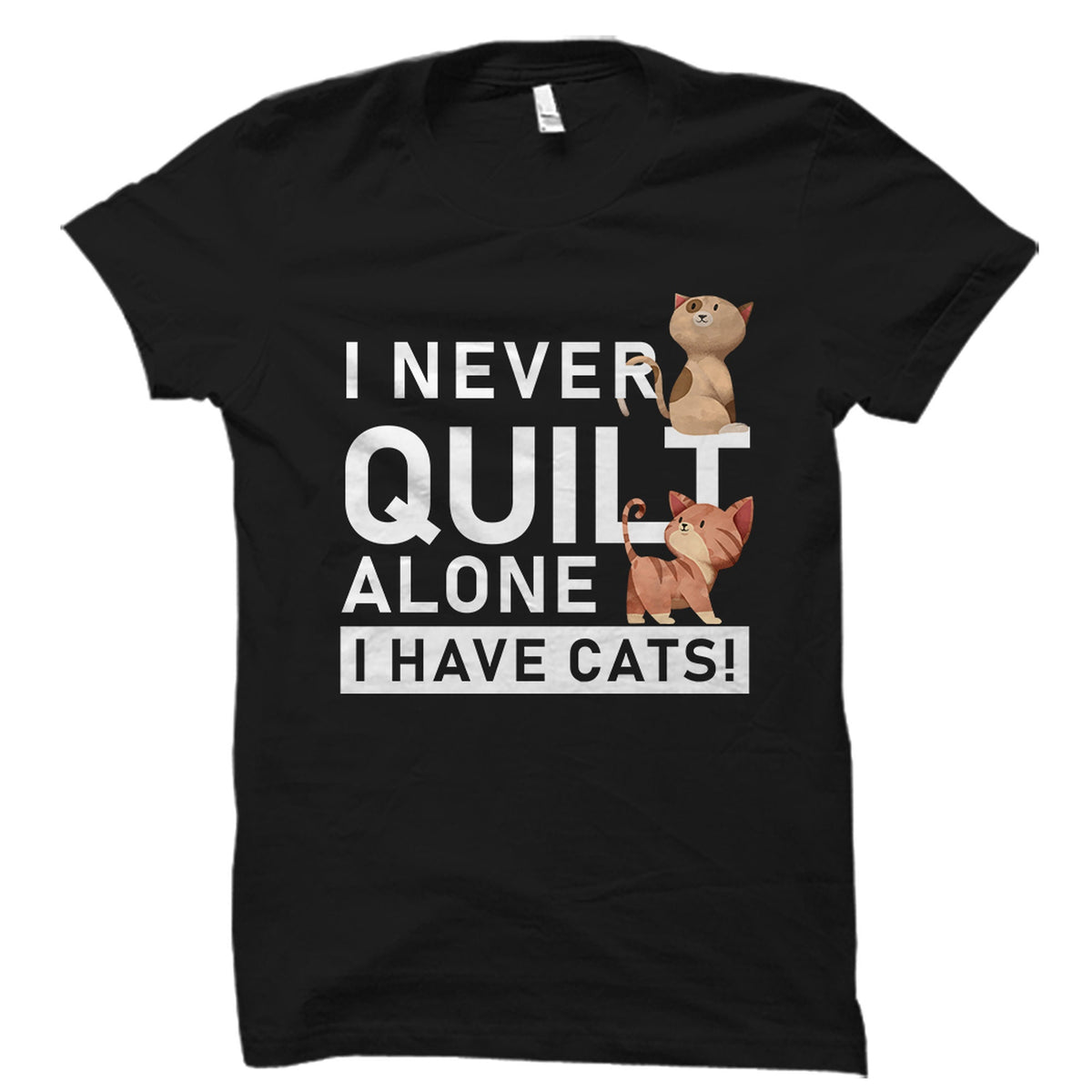 Quilt Shirt Quilt Gift Quilter Shirt Quilter Gift Quilting Shirt Sewer Gift Sewer Shirt Funny Quilting Cat Gift Crafting OS2227 Graphic Tee – Fan Favorite · Trending Graphic Apparel
