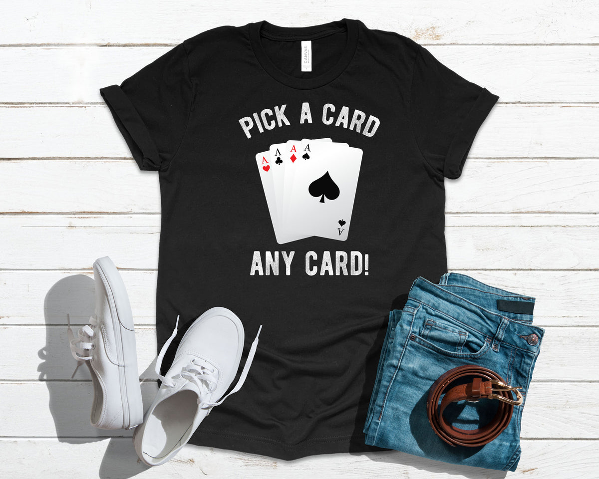 Magic Card Tricks Magician TShirt Tank Top Hoodie Sweatshirt Long Sleeve Child Apparel Gift Hoodie – Warm & Stylish · Trending Graphic Apparel