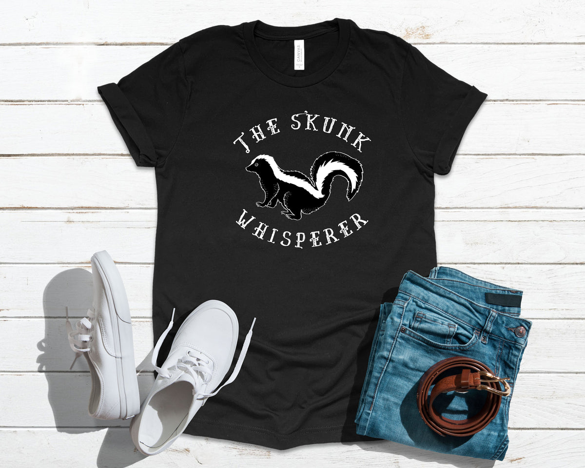 Skunk Whisperer Cute Animal TShirt Tank Top Hoodie Sweatshirt Long Sleeve Child Apparel Gift Hoodie – Everyday Comfort · Trending Graphic Apparel