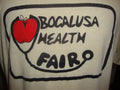 Vintage 8039s Bocalusa Health Fair Yellow T Shirt Size L Graphic Tee – Premium Graphic · High-Quality Print
