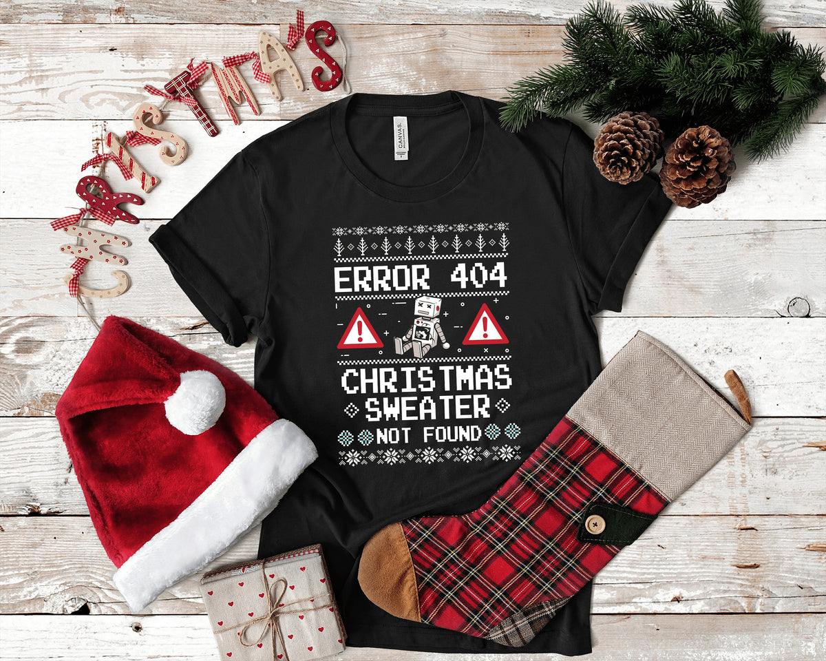 Ugly Computer Christmas 404 Funny TShirt Tank Top Hoodie Sweatshirt Long Sleeve Child Kids Hoodie Apparel Gift Hoodie – Everyday Comfort · Trending Graphic Apparel