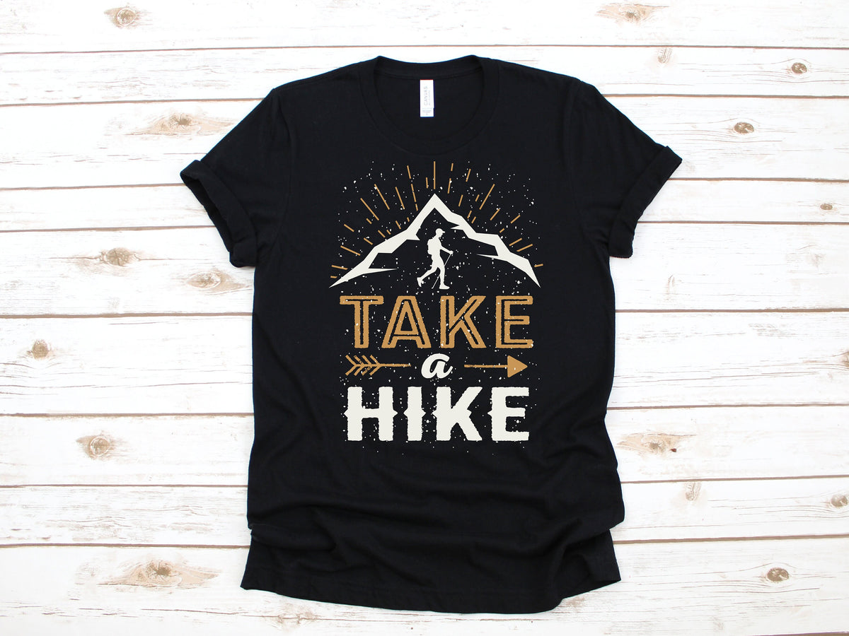 Take A Hike Funny Adventure Hiker Hiking TShirt Tank Top Hoodie Hoodie Long Sleeve Apparel Gift Hoodie – Soft Feel · Top Pick For Any Outfit