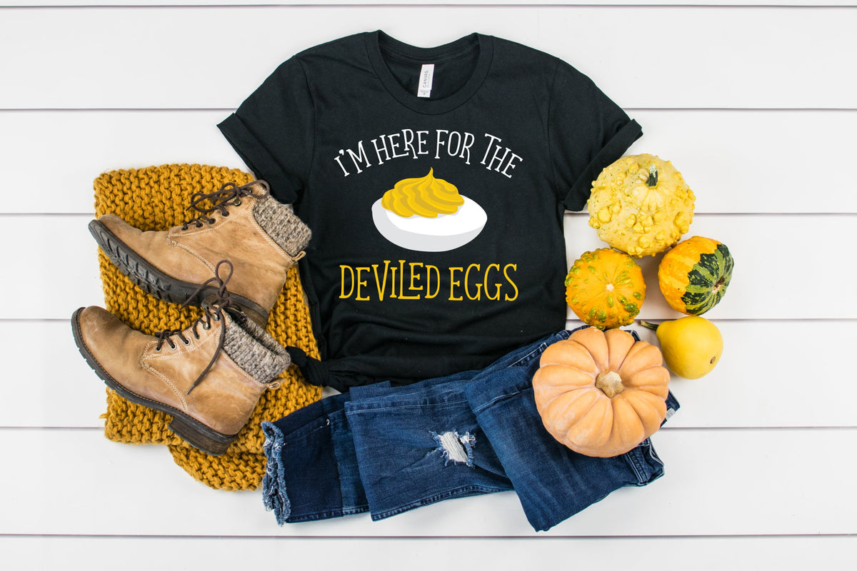 Deviled Eggs Funny Thanksgiving Dinner Outfit TShirt Tank Top Hoodie Sweatshirt Long Sleeve Child Kids Hoodie Apparel Gift Hoodie – Premium Graphic · High-Quality Print