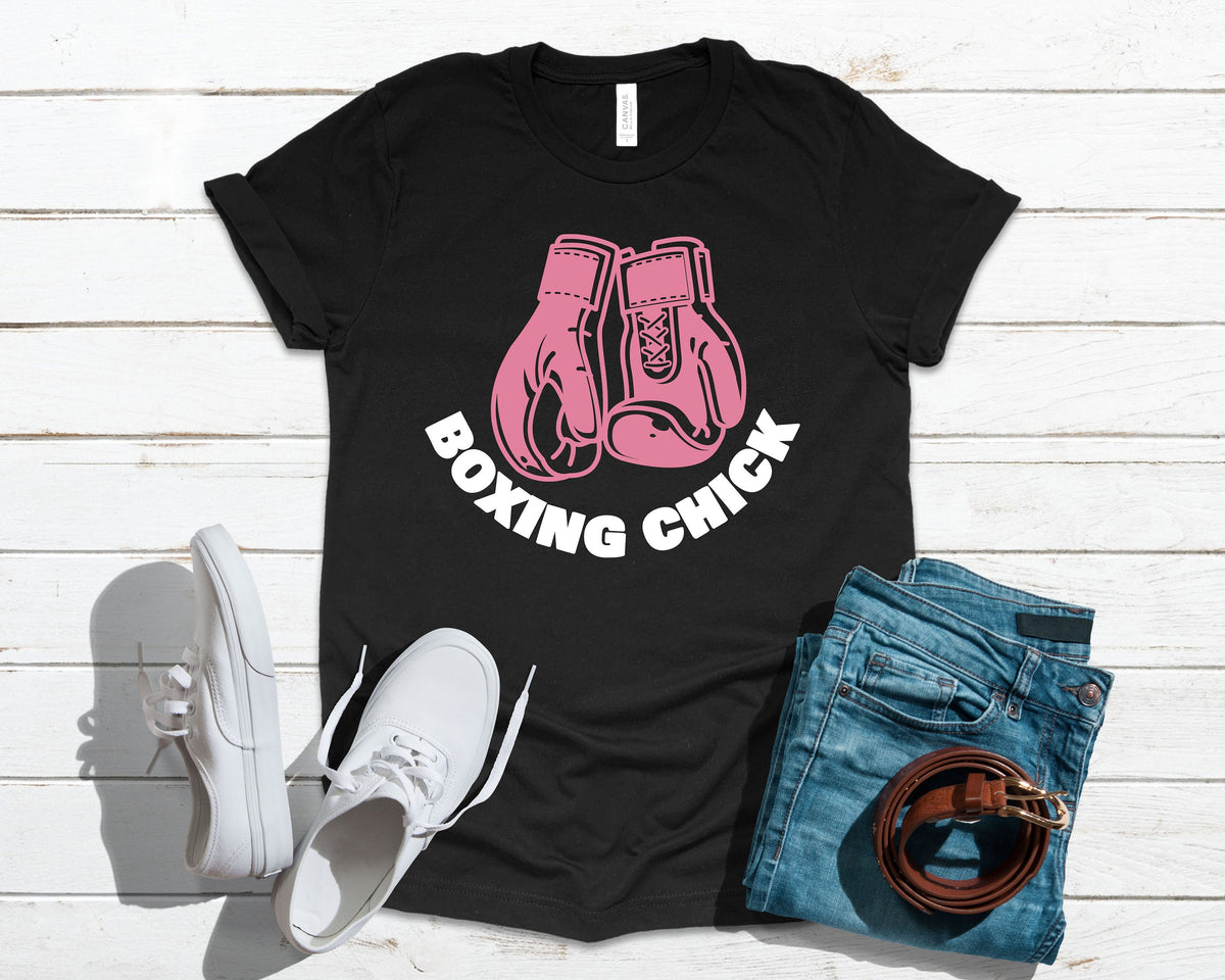 Girl Boxer Female Boxing Chick Tank Top Hoodie Sweatshirt Long Sleeve Hoodie Apparel Gift Hoodie – Bold Style · Perfect For Daily Wear