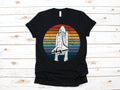 Retro Astronaut Spaceship Space Exploration TShirt Long Sleeve Sweatshirt Hoodie Tank Top Hoodie – Soft Feel · Trending Graphic Apparel