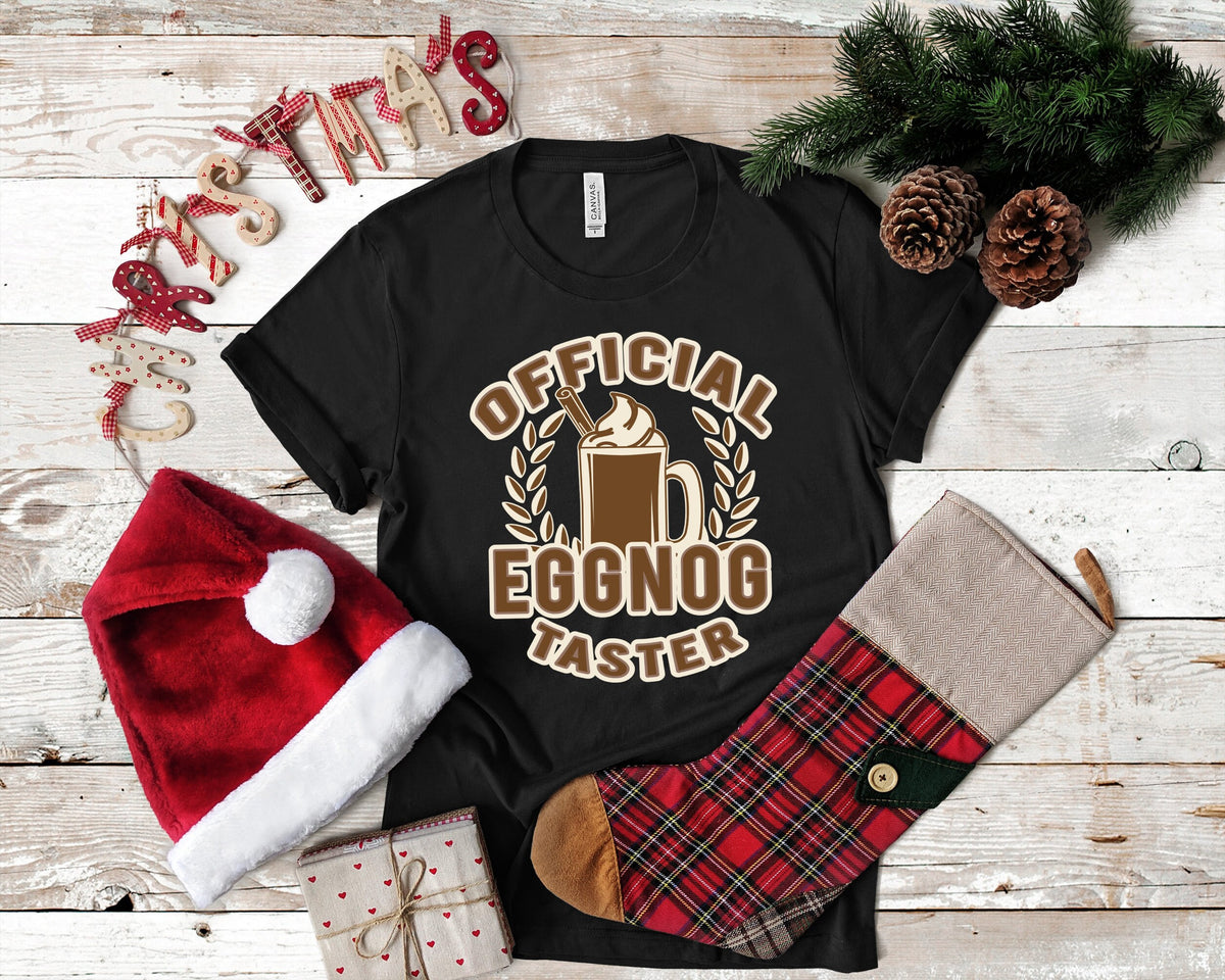 Eggnog Taster Funny Christmas TShirt Tank Top Hoodie Sweatshirt Long Sleeve Child Kids Hoodie Apparel Gift Hoodie – Aesthetic Look · Trending Graphic Apparel