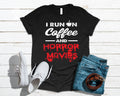 Coffee and Horror Movies Scary Movies TShirt Tank Top Hoodie Sweatshirt Long Sleeve Apparel Gift Hoodie – Fan Favorite · Top Pick For Any Outfit