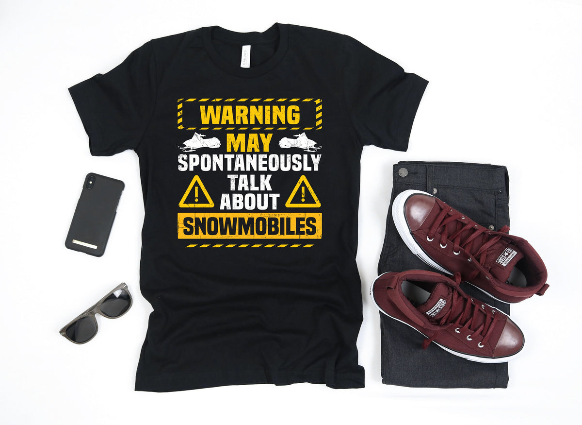 Funny Snowmobile Warning Apparel Snowmobiling Gift TShirt Long Sleeve Sweatshirt Hoodie Tank Top Hoodie – Feel-Good Design · Trending Graphic Apparel