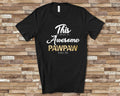 Awesome PawPaw Shirt Tshirt PawPaw Gift from Granddaughter Grandson Fathers Day Birthday Christmas Grandparent Gifts for PawPaw Graphic Tee – Easygoing Wear · High-Quality Print